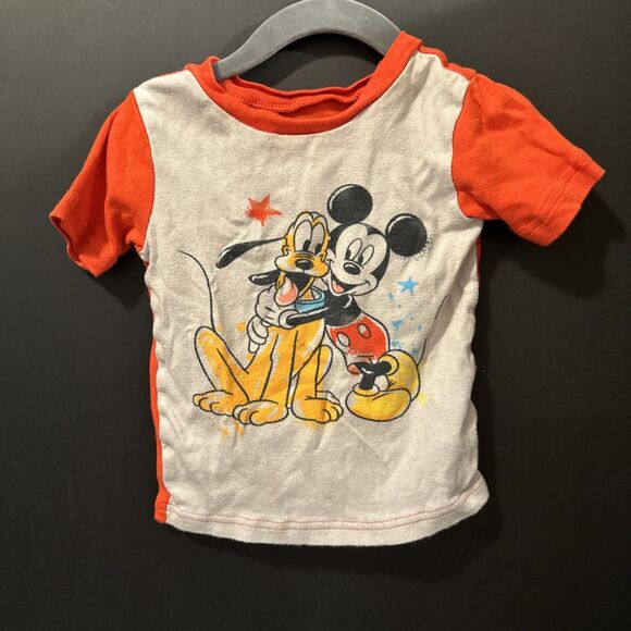 Disney Jr. Mickey Mouse And Pluto Best Pals 4T Toddler Pajama Set - Picture 2 of 7